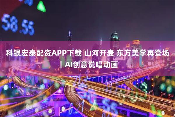 科银宏泰配资APP下载 山河开麦 东方美学再登场｜AI创意说唱动画